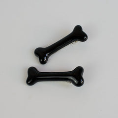 Halloween creepy bone hair pins