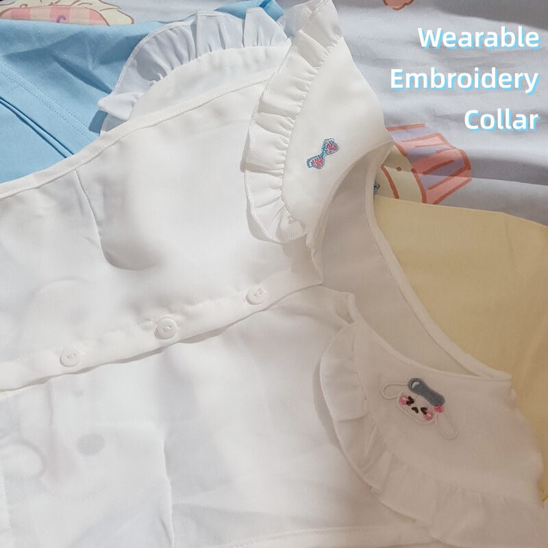 Baby blue cooking cinnamoroll t-shirt