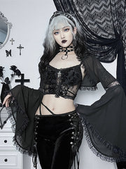 Lace cute goth bolero