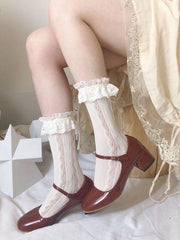 Lolita hearts socks