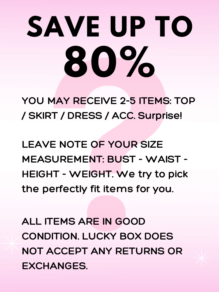 Lucky Box Save Up to 80%