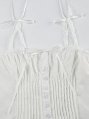 Paris soft ruffled cami