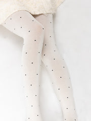 Polka dot autumn tights