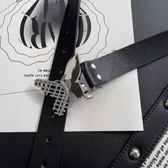 Punk butterfly belt