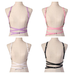 Punk lolita sweet killer suspender loop belt