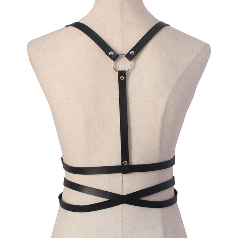 Punk lolita sweet killer suspender loop belt