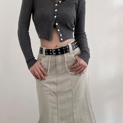 Stars punk belt