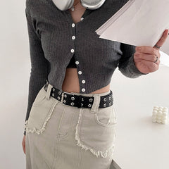 Stars punk belt