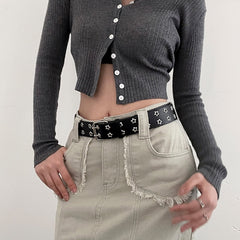 Stars punk belt