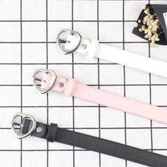 Y2k kawaii girl punk lolita heart belt