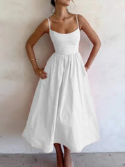 Elegant Fashion Midi Summer Dress