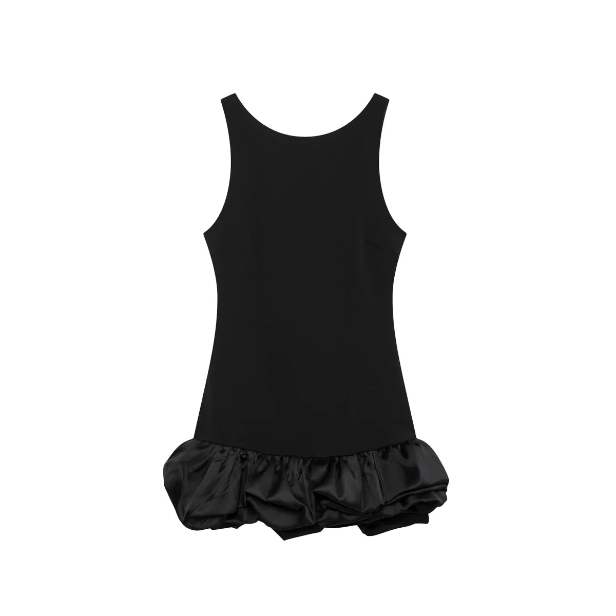 Elegant Ruffle Pleated Mini Dresses