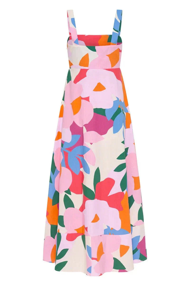 Elegant Summer A-Line Maxi Dress