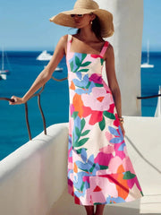 Elegant Summer A-Line Maxi Dress