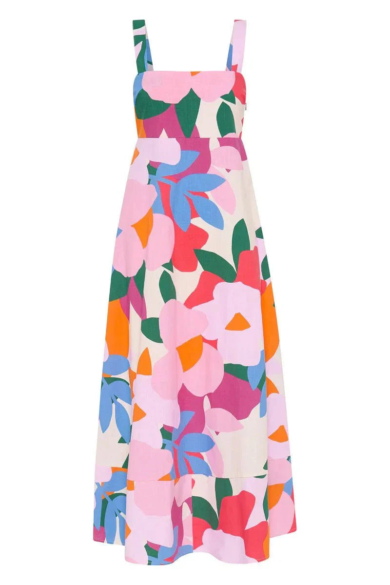 Elegant Summer A-Line Maxi Dress