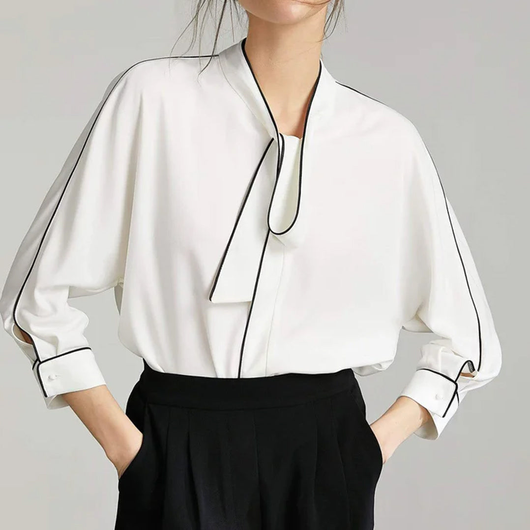 Pydshop Bolt White Contrast Top