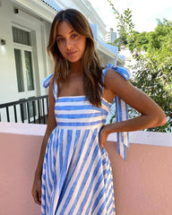 Fresh Striped Sexy Summer Dress