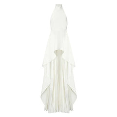 Halter Open Back Two-Piece Set
