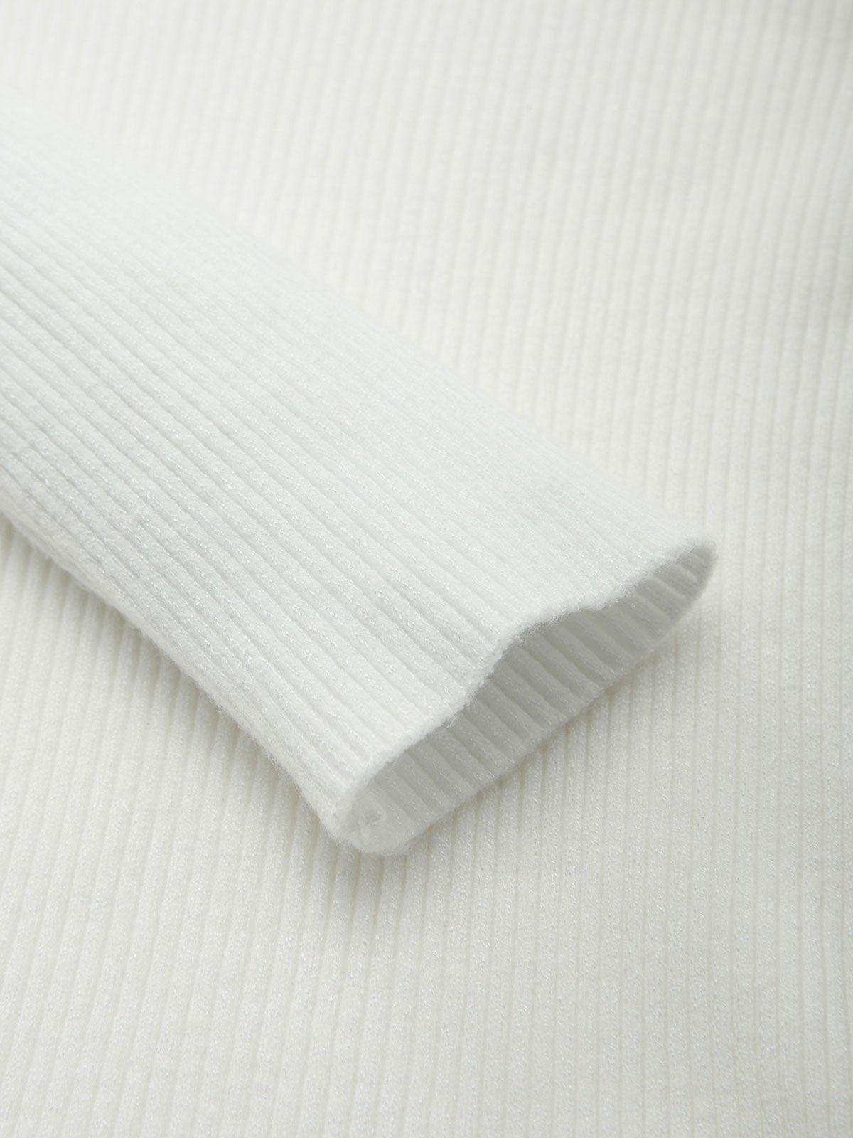 Pydshop High Neck Jumper Knit Top