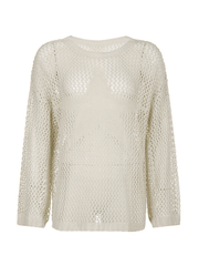 Pydshop Hollow Out Star Crochet Knit Top