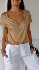 Juliette | Comfortable V-neck T-shirt