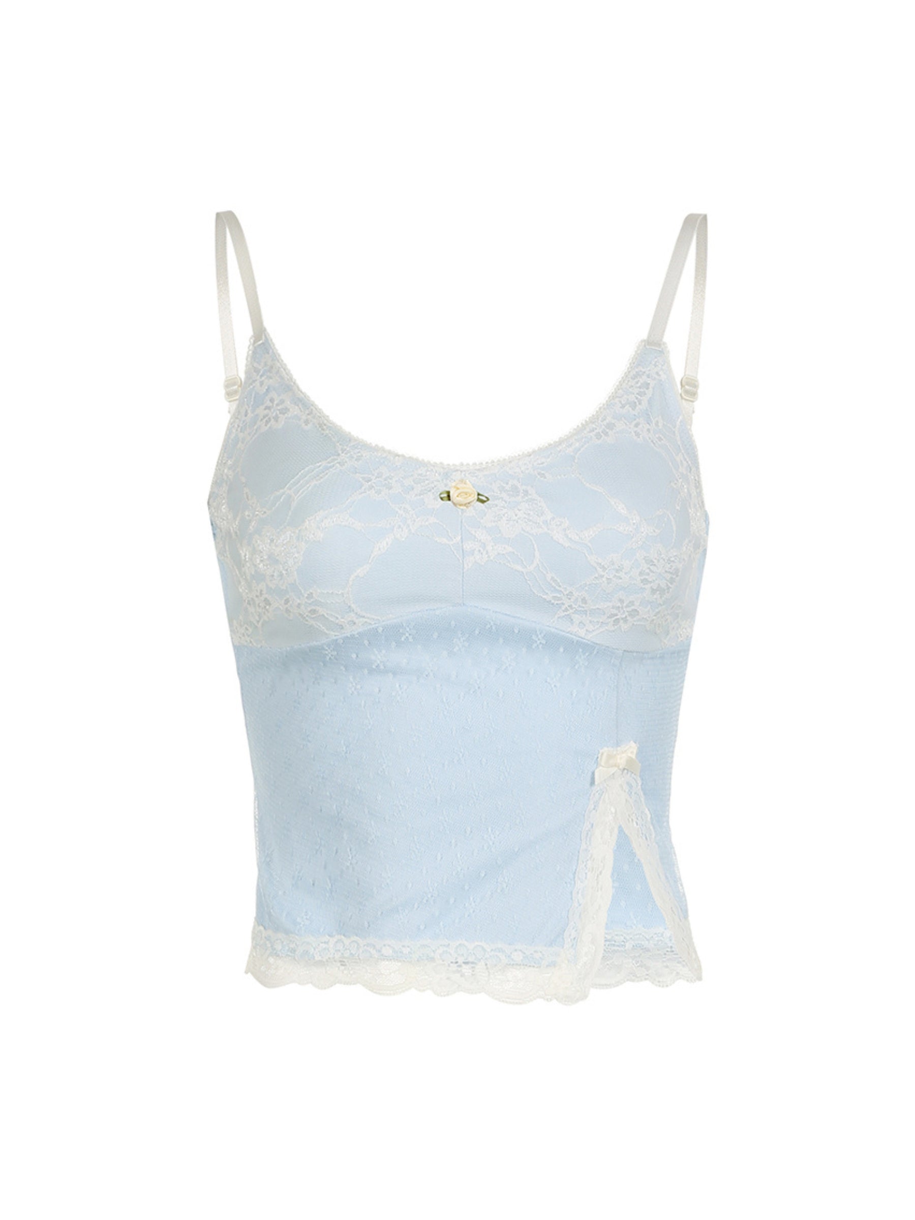 Pydshop Harlow Lace Slit Cami Top