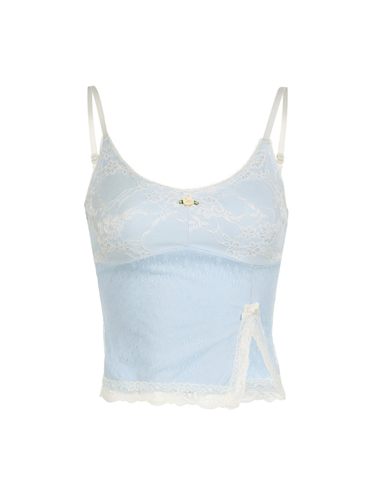 Pydshop Harlow Lace Slit Cami Top