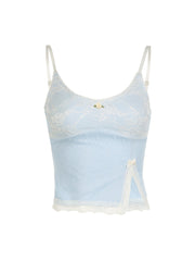 Pydshop Harlow Lace Slit Cami Top