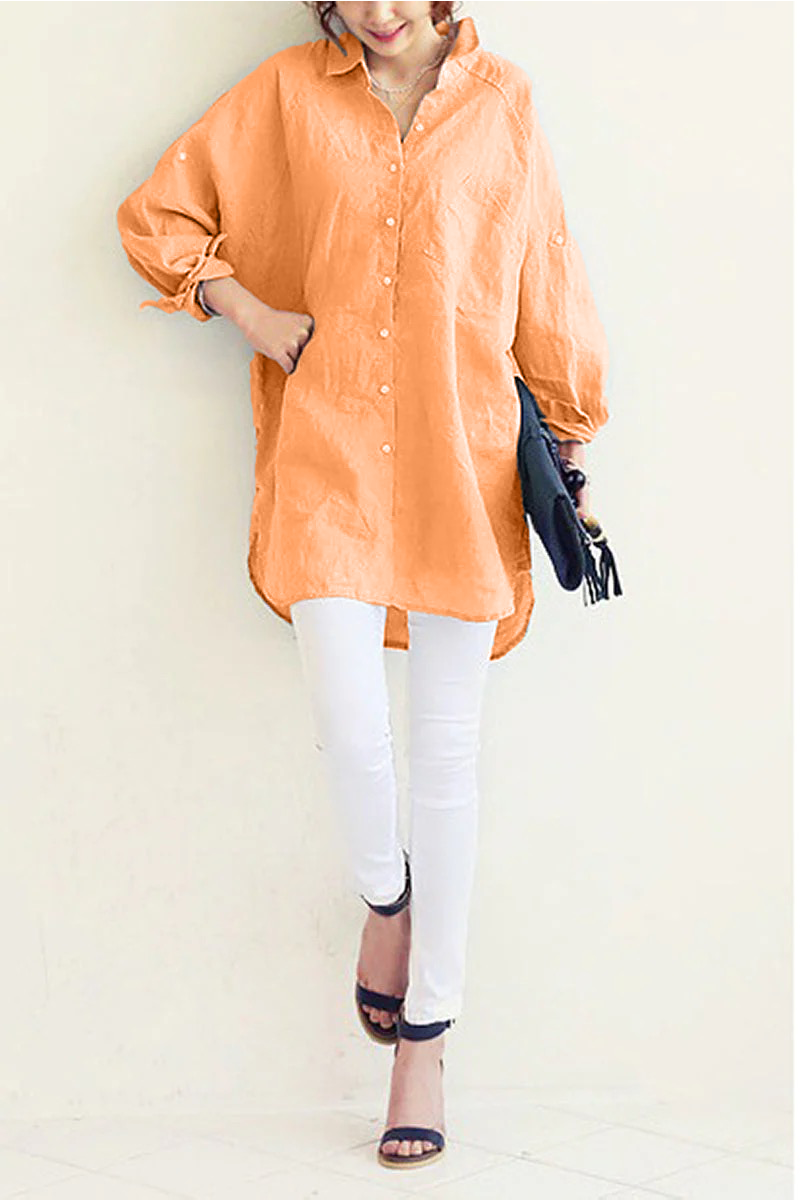 Oversized Linen Shirt