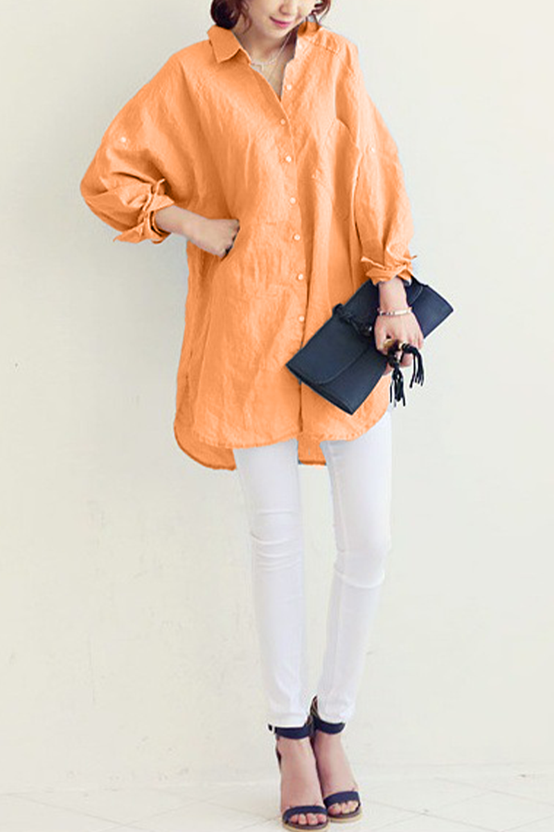 Oversized Linen Shirt