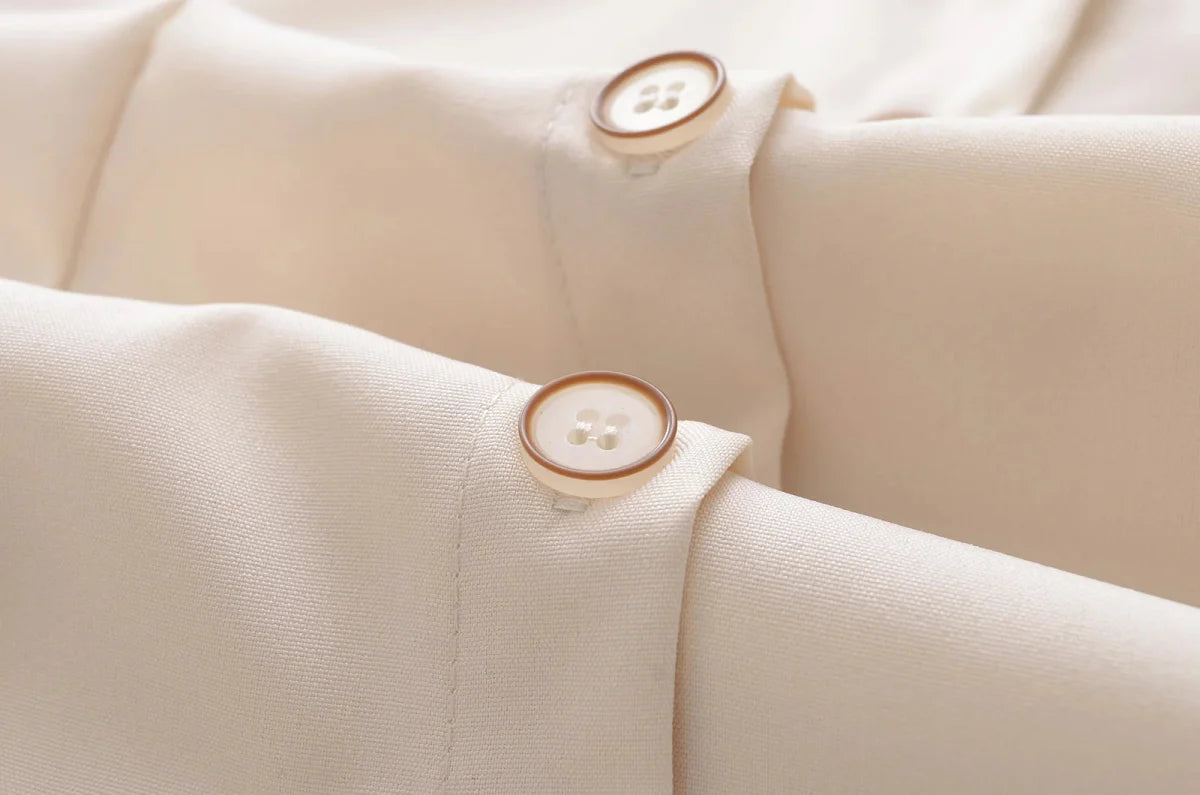 Shirt Style Mini Short Sleeved Casual Dress