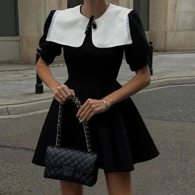 Slim Black Bodycon Mini Dress