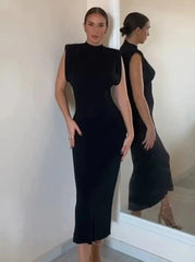 Slim Bodycon Sleeveless Dresses