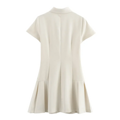 Slim Fit Waist Shirt Dress