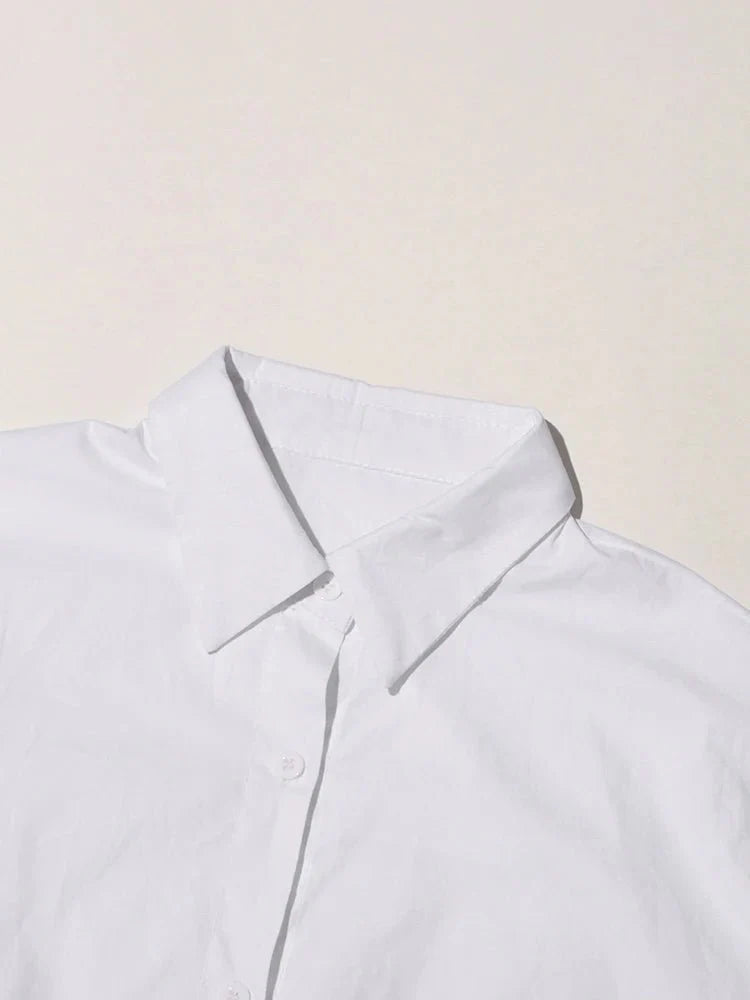 Solid Minimalist Loose Dress