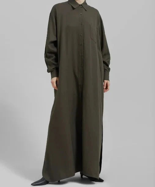 Solid Minimalist Loose Dress