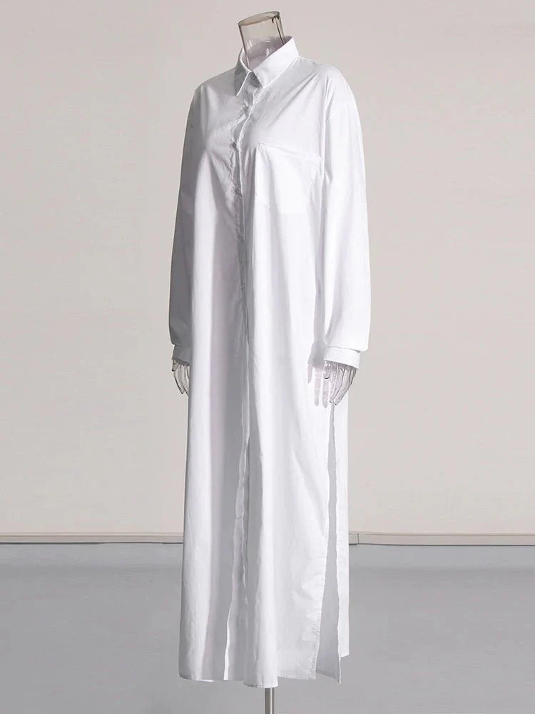 Solid Minimalist Loose Dress