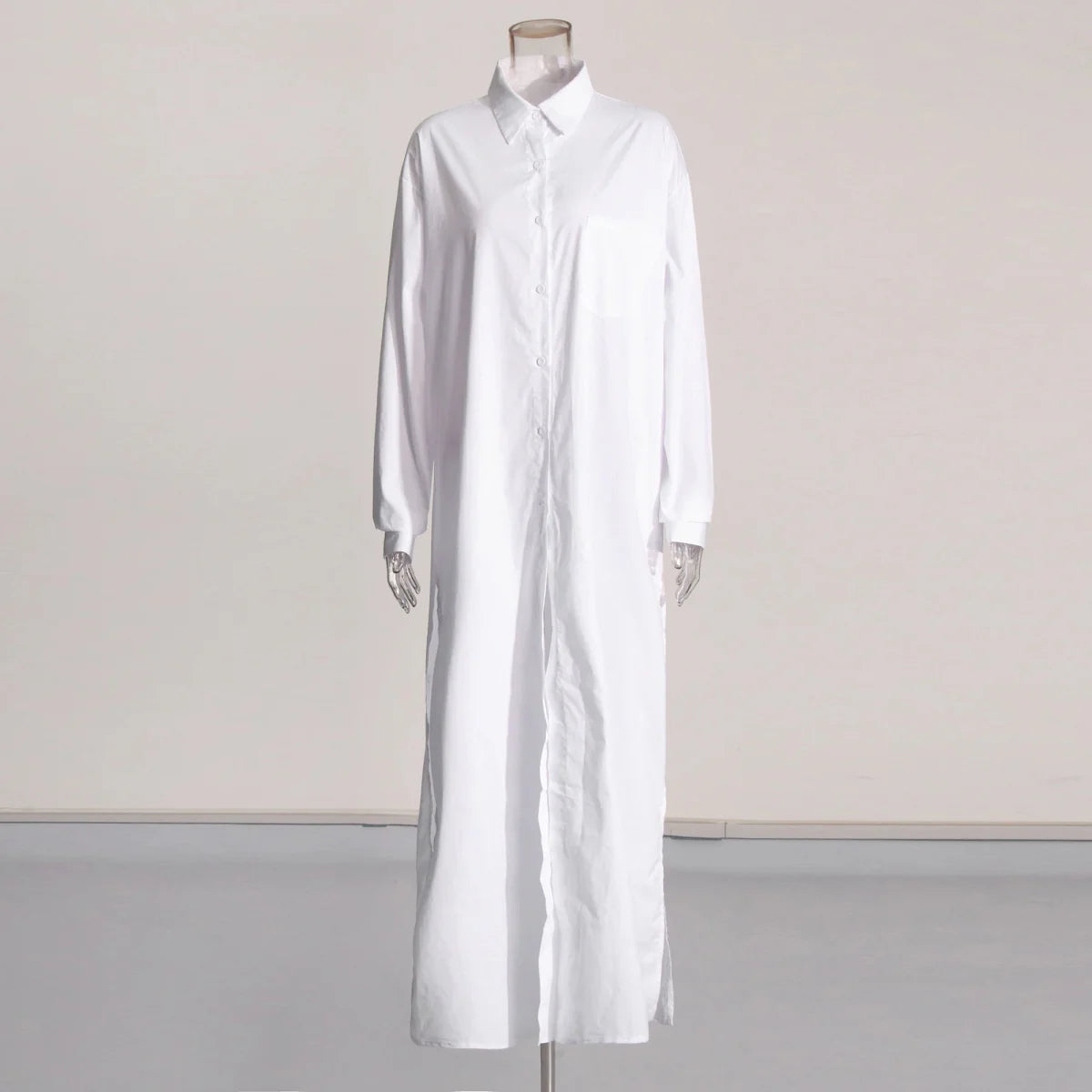 Solid Minimalist Loose Dress