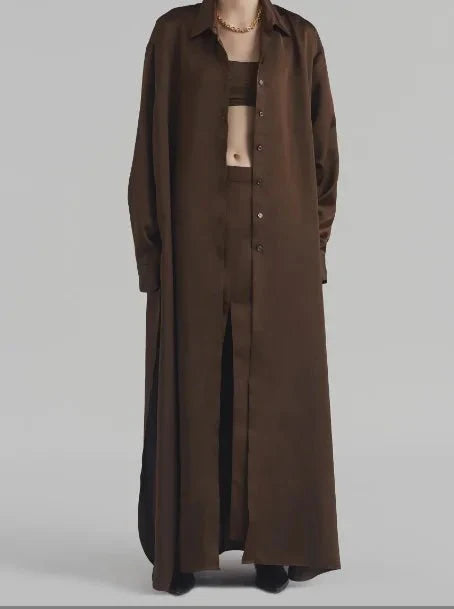 Solid Minimalist Loose Dress
