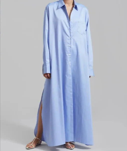 Solid Minimalist Loose Dress