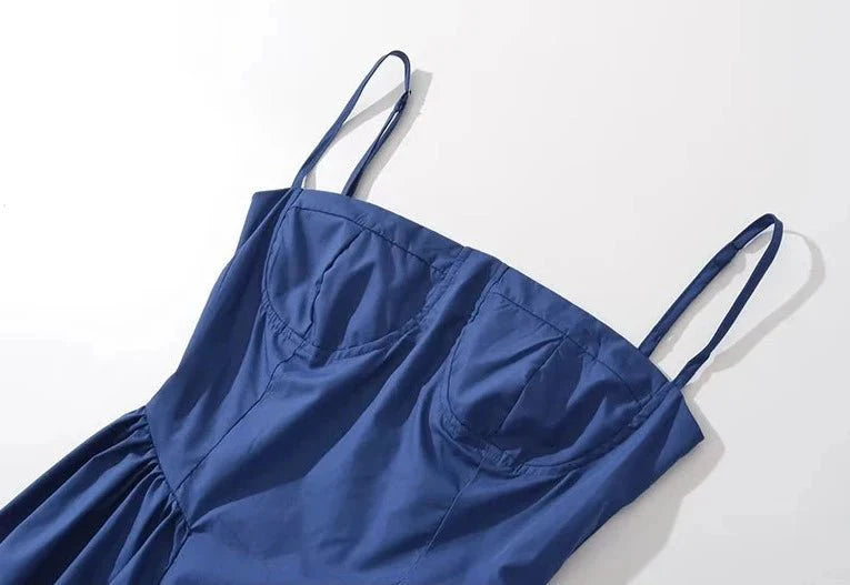 Spaghetti Straps Vintage Dress