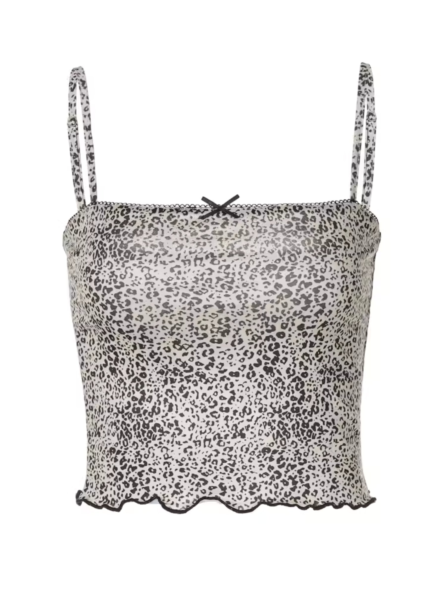 Pydshop Amberly Leopard Print Top