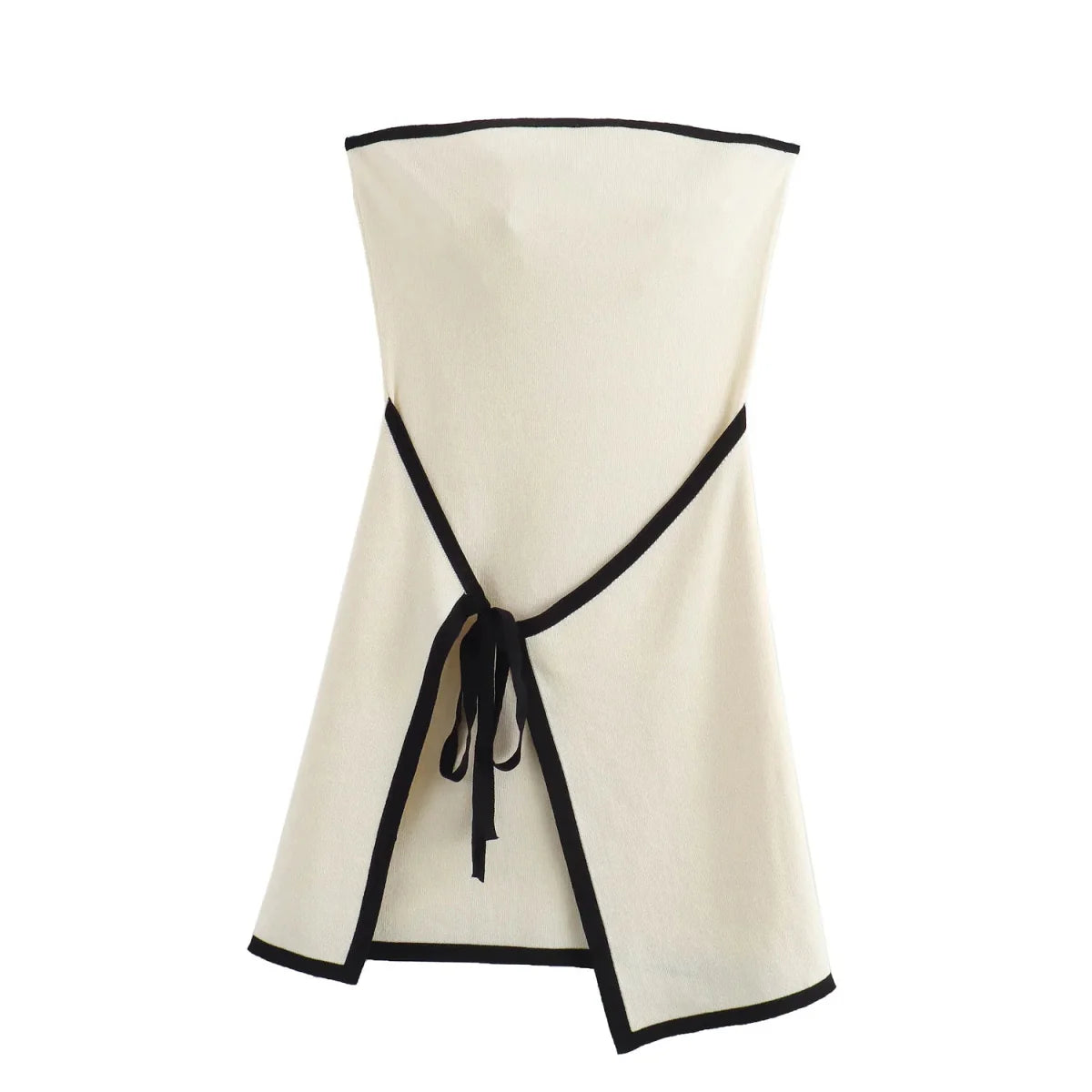Strapless Knitted Bodycon Mini Dress