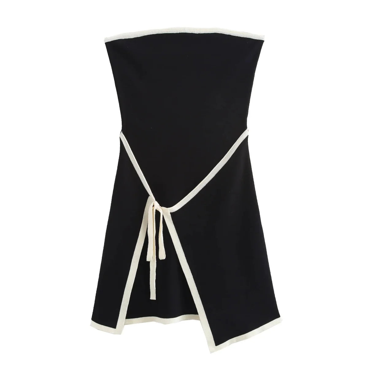 Strapless Knitted Bodycon Mini Dress
