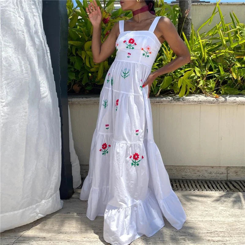 Stylish Sleeveless A-Line Dress