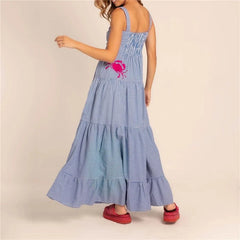 Stylish Sleeveless A-Line Dress