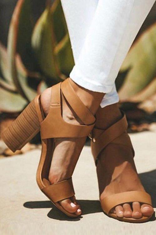 Strappy High Heel Sandals