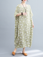 You're My Destiny Women's Round Neck Kaftan Dresses