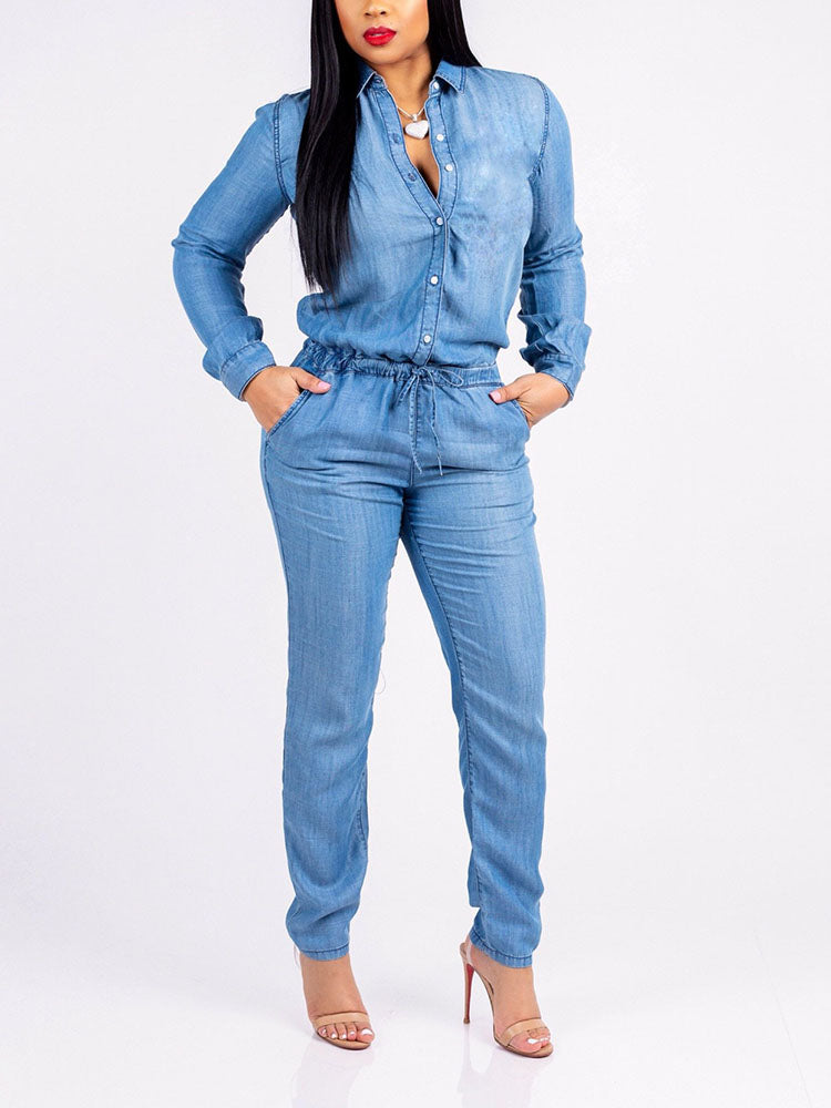 Denim Jumpsuit