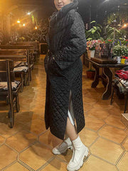 Lattice Cotton Padded Coat
